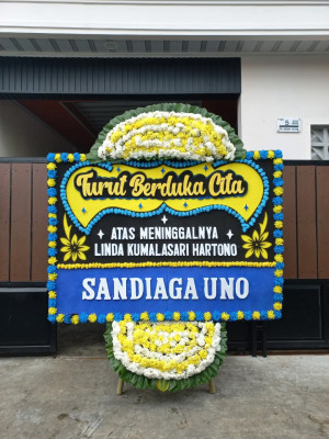Papan Bunga Duka di Umbunasi